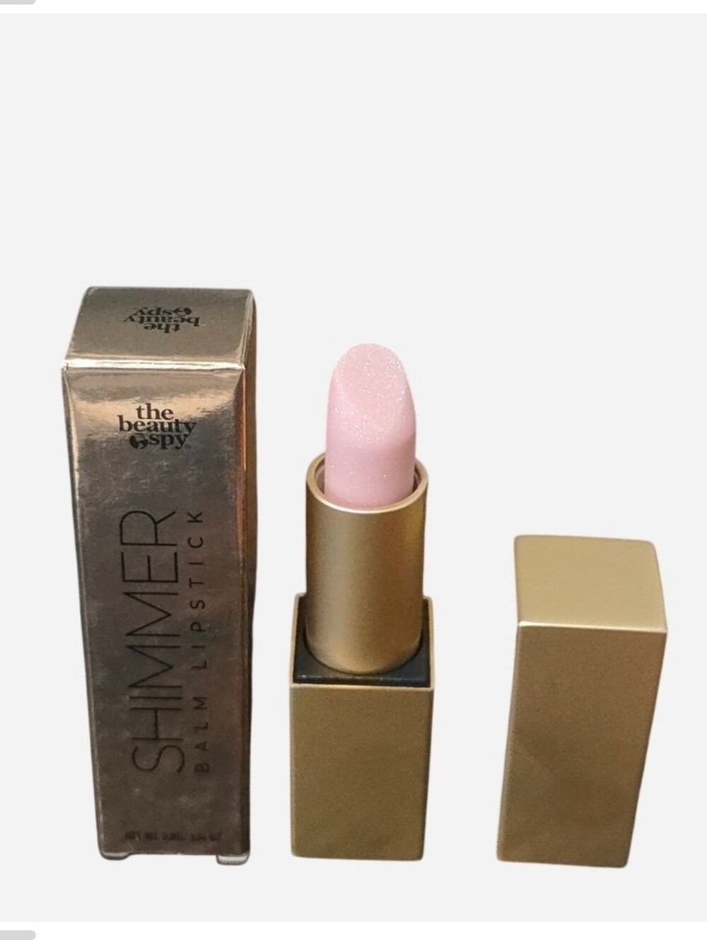 The Beauty Spy Shimmer Balm Lipstick — Soft Pink